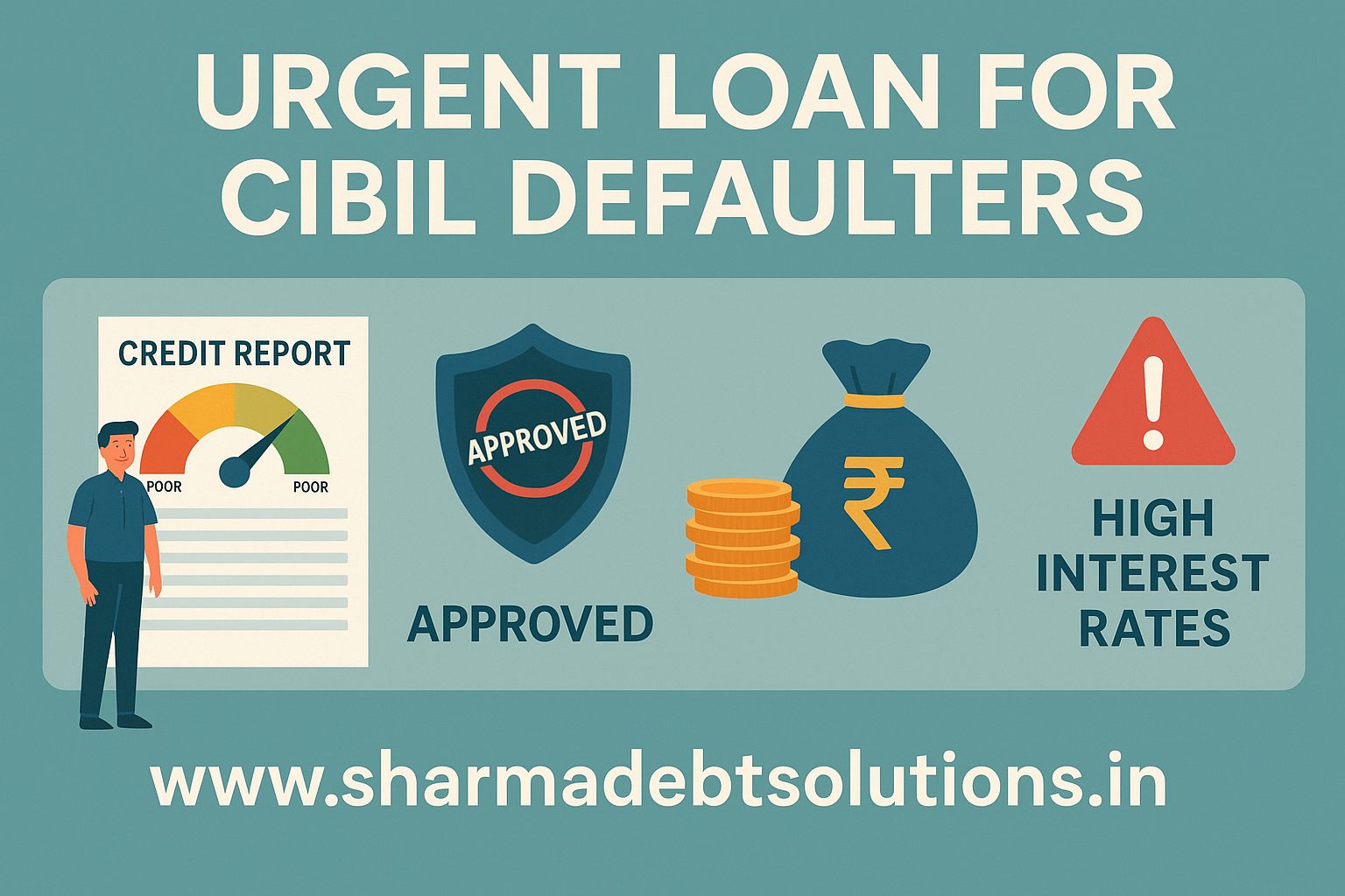 Urgent loan for CIBIL defaulters