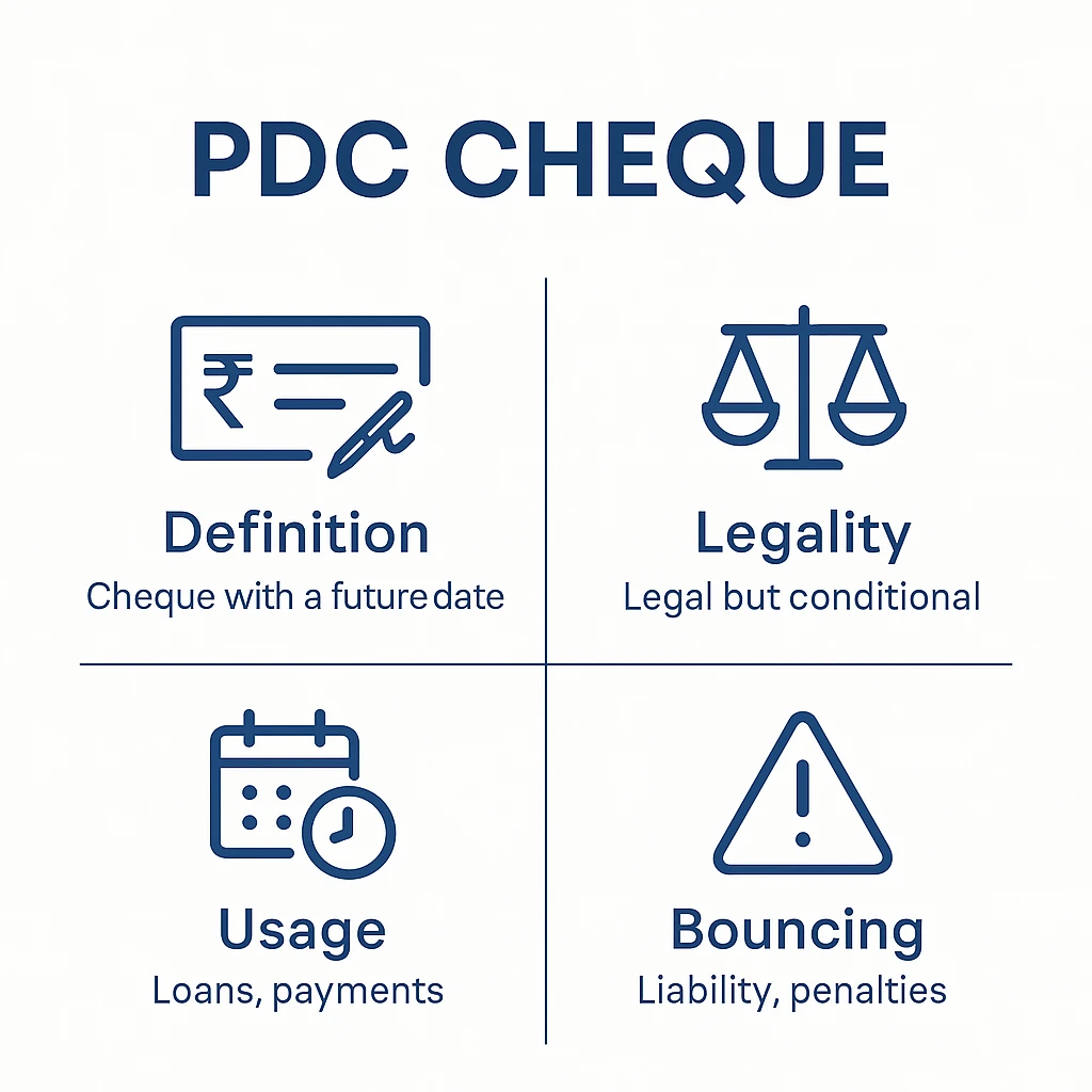 PDC cheque