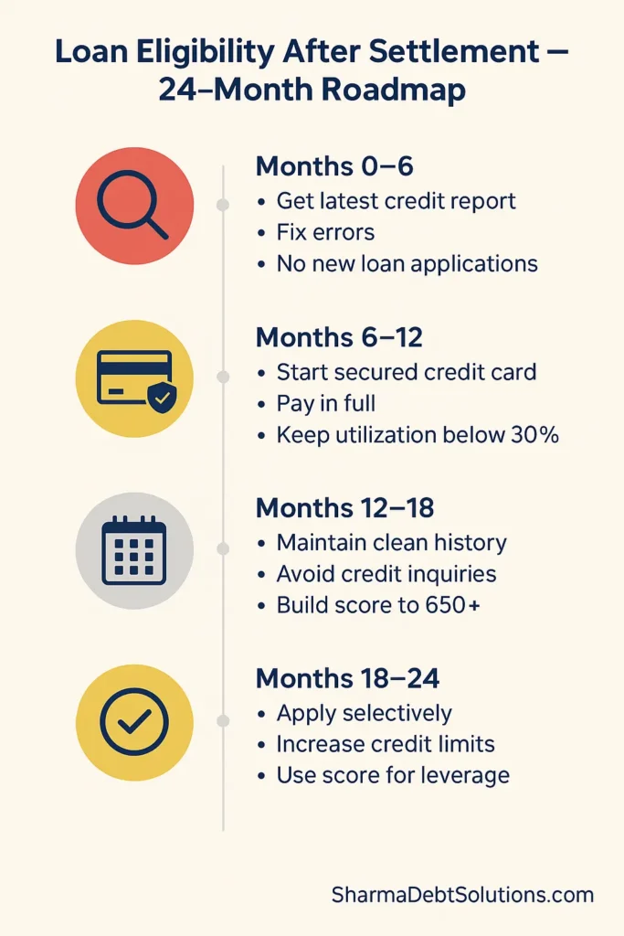 Can I Get Loan After Settlement